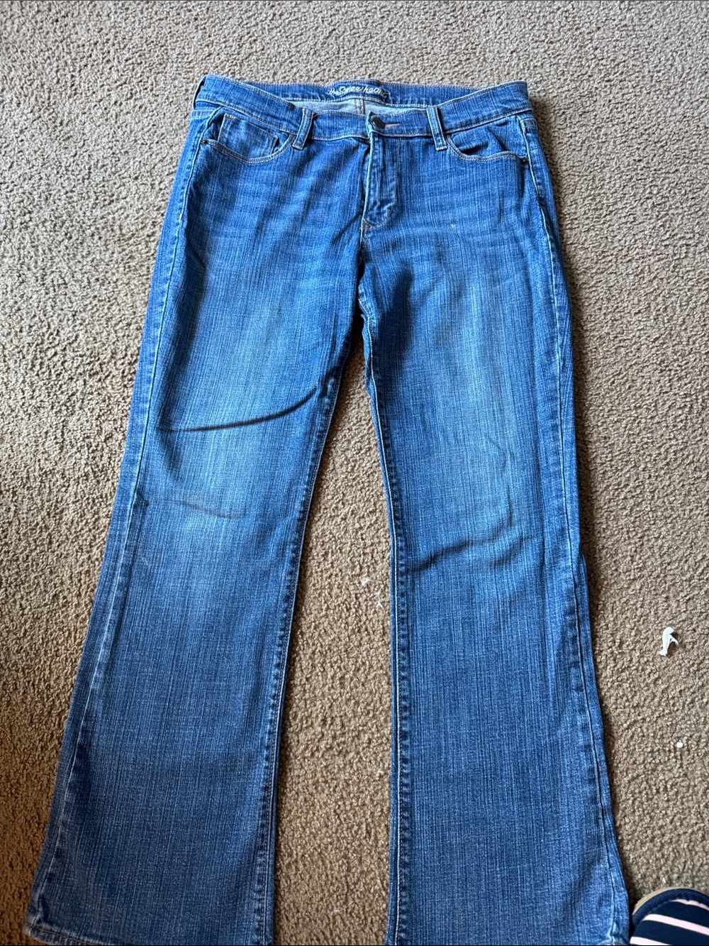 Old Navy Blue Flared Women's Jeans sweetheart size 10